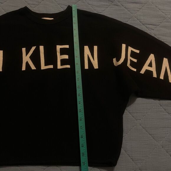 Calvin Klein Jeans Logo Spellout Sweater S - Picture 6 of 8